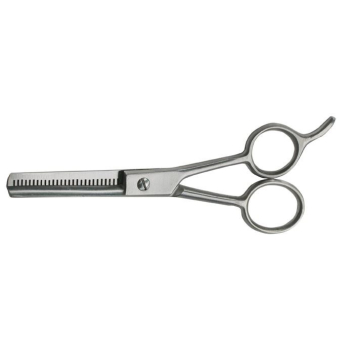 RONNEY THINNER Degażówki fryzjerskie 5,5" Srebrne   
